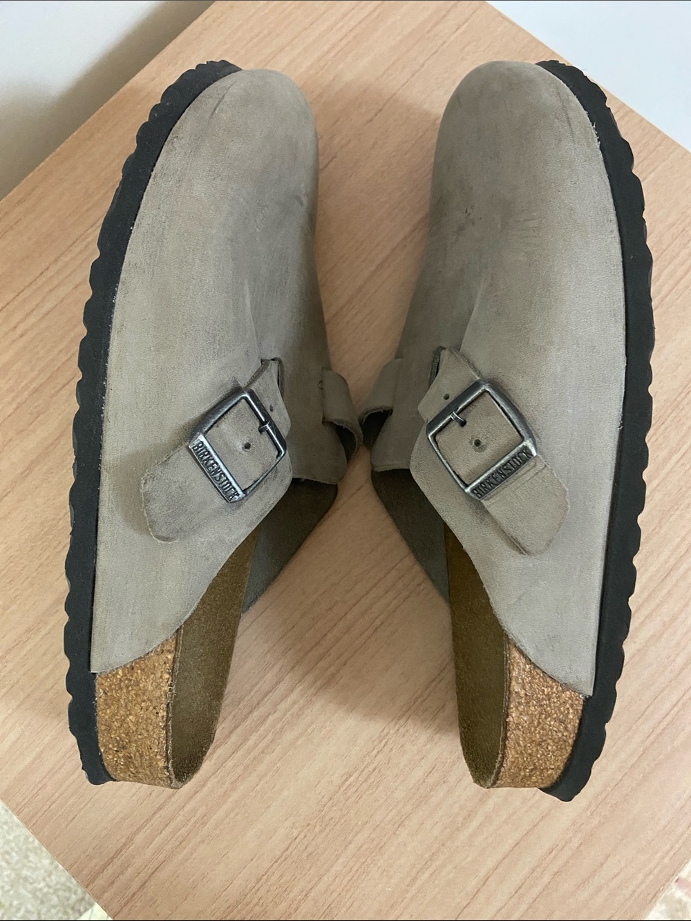 Birkenstock Women’s 9/Men’s 7(Unisex) Boston Clog - Taupe - Picture 7 of 8
